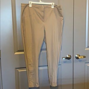 ASOS Curve Tan Skinny Pants